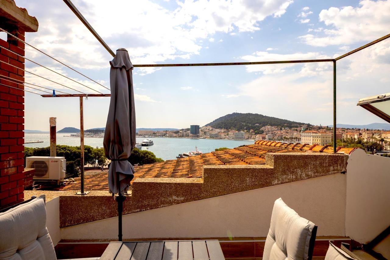 Luxury Apartment Olavia Rooftop Terrace & Seaview Split Exteriér fotografie