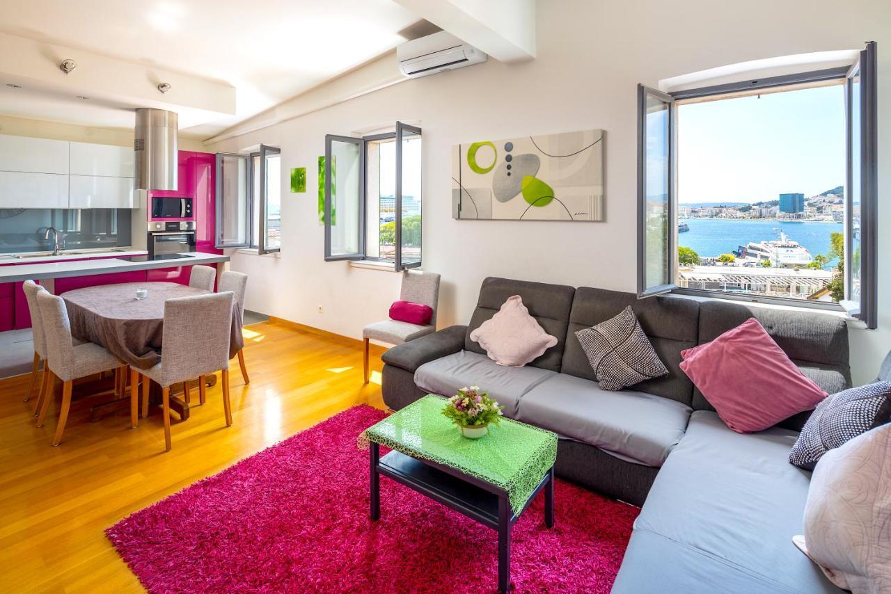 Luxury Apartment Olavia Rooftop Terrace & Seaview Split Exteriér fotografie