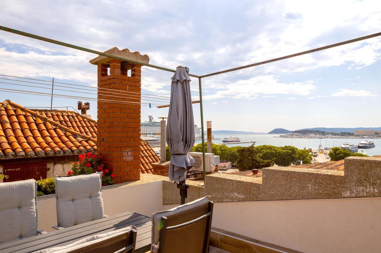 Luxury Apartment Olavia Rooftop Terrace & Seaview Split Exteriér fotografie