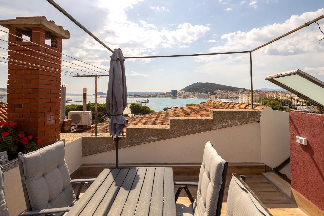 Luxury Apartment Olavia Rooftop Terrace & Seaview Split Exteriér fotografie